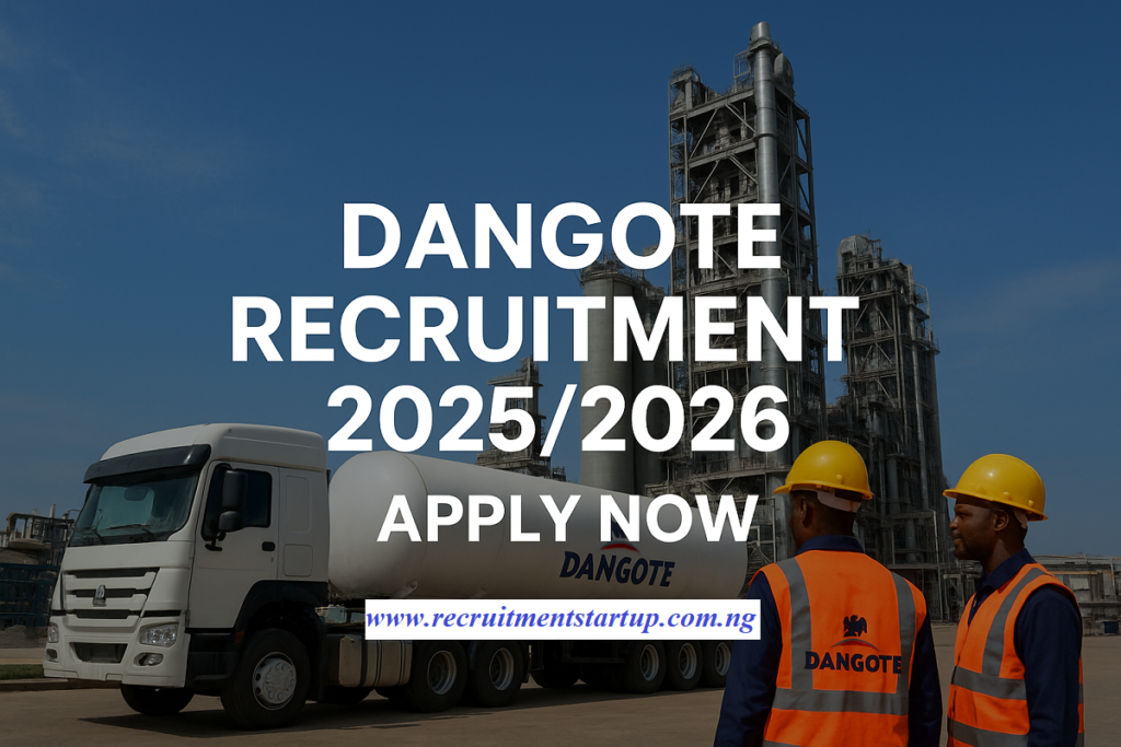Dangote Recruitment