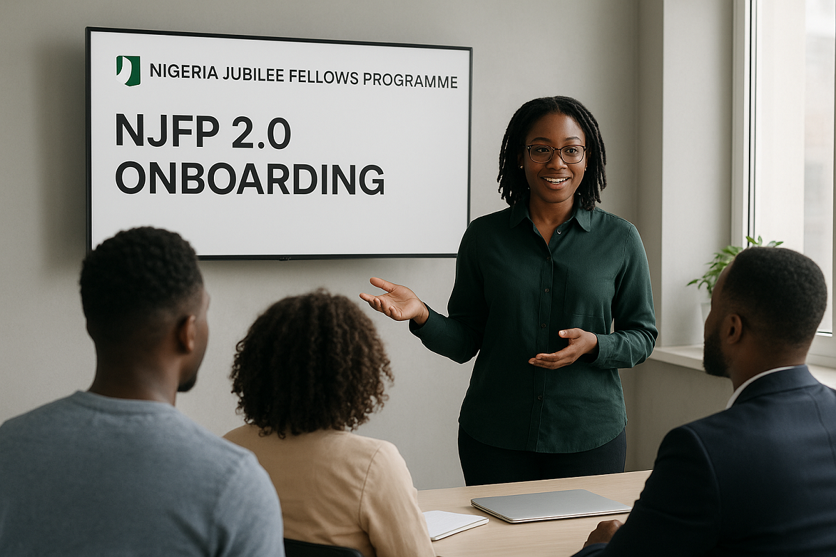 Nigeria Jubilee Fellows Programme 2026/2027 Portal (NJFP 2.0) | Apply Now