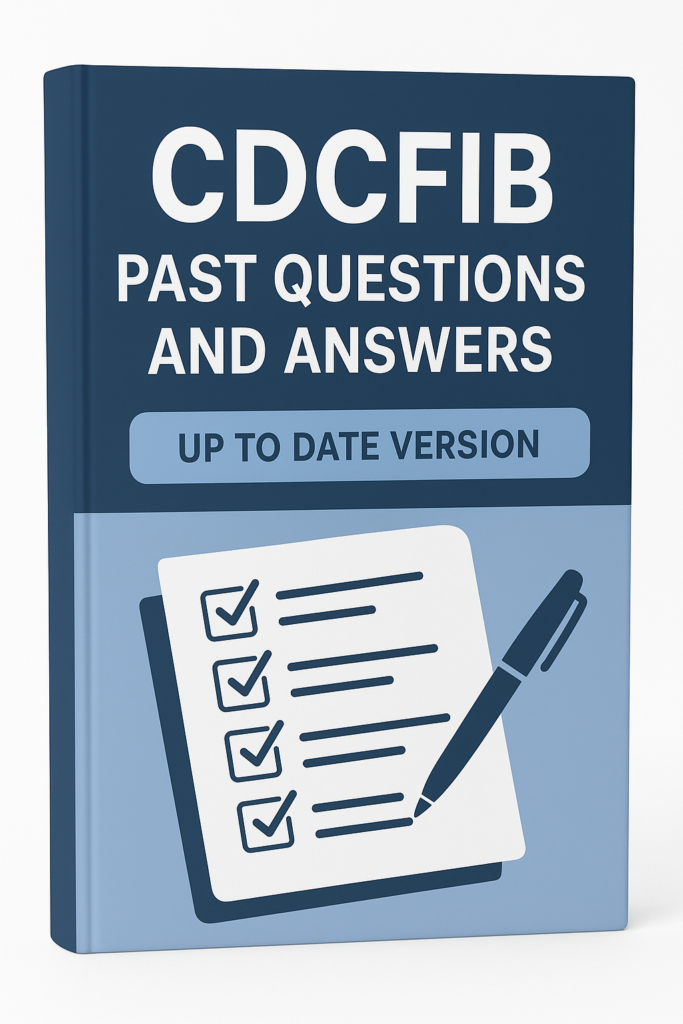 CDCFIB Past Questions and Answers PDF