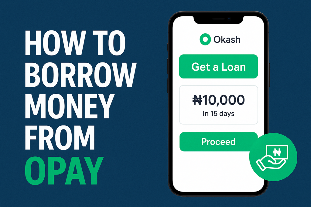 How to Borrow Money From OPay