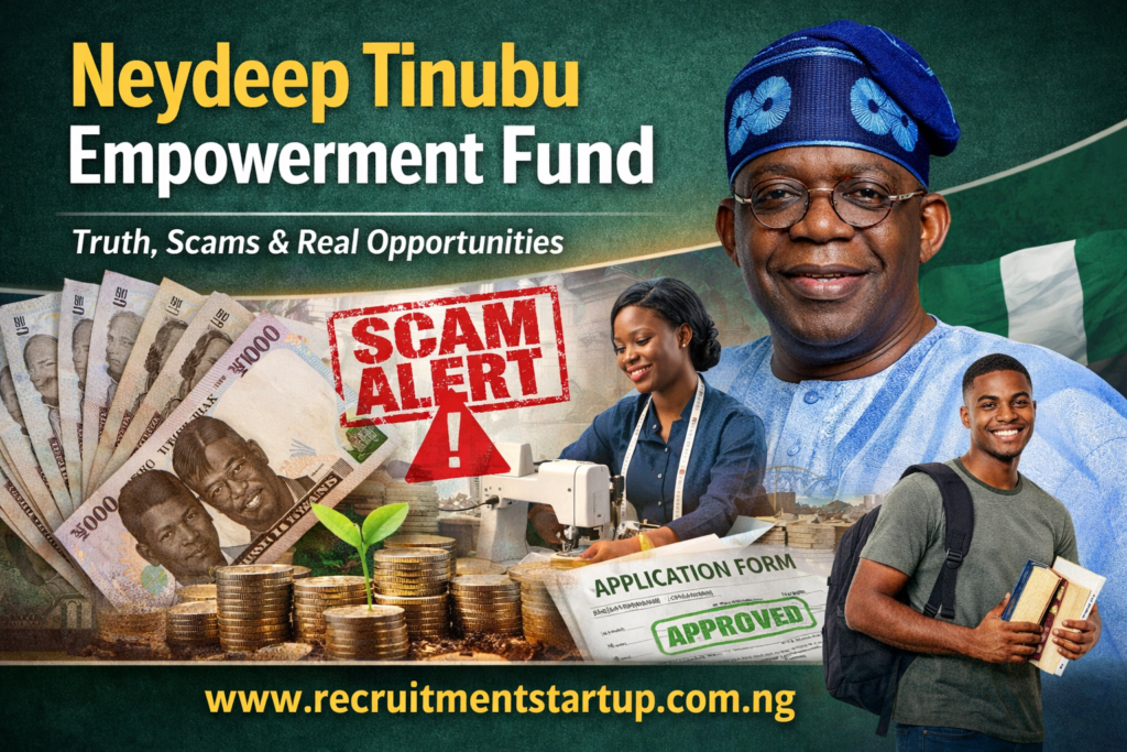 Neydeep Tinubu Empowerment Fund: What You Need to Know (2026 Guide)